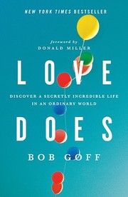 Cover of Love does by Bob Goff