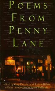Front cover of Poems from Penny Lane by Gary, Jr. Parrish