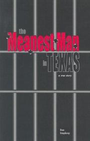 Front cover of The meanest man in Texas by Don Umphrey