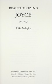 Cover of Reauthorizing Joyce by Vicki Mahaffey