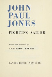 Cover of John Paul Jones by Armstrong Sperry