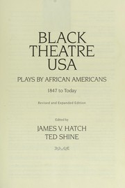 Front cover of Black theatre USA by James Vernon Hatch