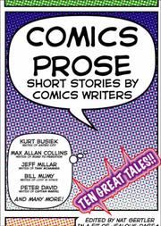 Cover of Comics Prose by Peter David