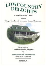 Front cover of Lowcountry delights by Maxine Pinson