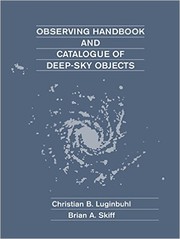 Cover of Observing handbook and catalogue of deep-sky objects by Christian B. Luginbuhl