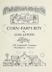 Cover of Corn-farm boy by Lois Lenski