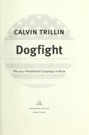 Cover of Dogfight by Calvin Trillin