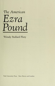 Front cover of The American Ezra Pound by Wendy Stallard Flory