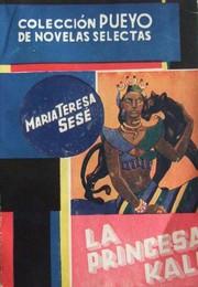 Cover of La princesa Kali by María Teresa Sesé