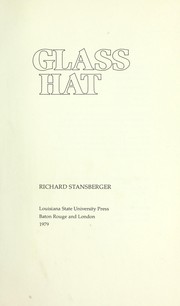 Cover of Glass hat by Richard Stansberger