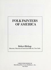 Front cover of Folk painters of America by Robert Charles Bishop
