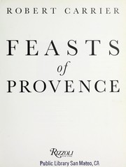 Front cover of Feasts of Provence by Robert Carrier