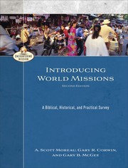Cover of Introducing world missions by A. Scott Moreau