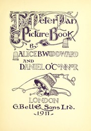 Front cover of The Peter Pan picture book by J. M. Barrie