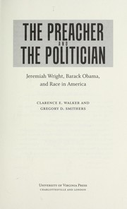 Front cover of The preacher and the politician by Clarence Earl Walker