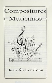 Front cover of Compositores mexicanos by Juan Alvarez Coral