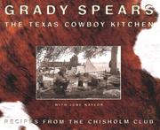 Cover of The Texas cowboy kitchen by Grady Spears