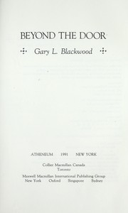 Front cover of Beyond the door by Gary L. Blackwood