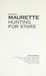Front cover of Hunting for stars by Michel Maurette