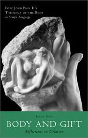 Front cover of Pope John Paul II's Theology of the body in simple language by Sam Torode