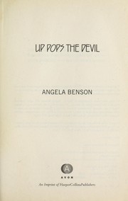 Cover of Up Pops The Devil by Angela Benson