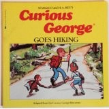 Front cover of Curious George Goes Hiking by Margret Rey