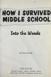 Cover of Into the woods by Nancy E. Krulik