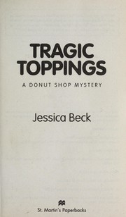 Cover of Tragic toppings by Jessica Beck