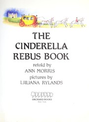 Front cover of The Cinderella rebus book by Ann Morris