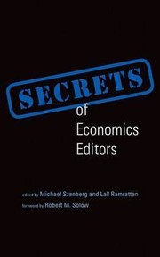 Front cover of SECRETS OF ECONOMICS EDITORS by Michael Szenberg
