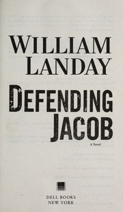 Cover of Defending Jacob by William Landay