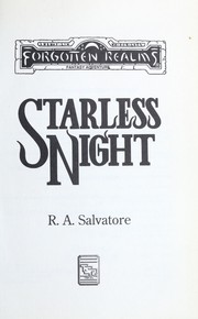 Cover of Starless Night by R. A. Salvatore