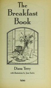 Cover of The breakfast book by Diana Terry