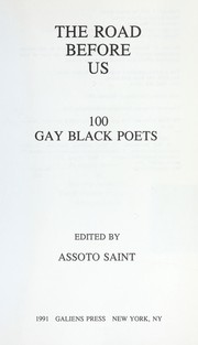Cover of The Road before us by Assoto Saint
