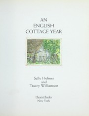 Front cover of An English cottage year by Sally Holmes