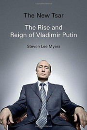 Front cover of The New Tsar by Steven Lee Myers