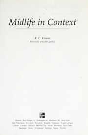 Cover of Midlife in context by K. C. Kirasic