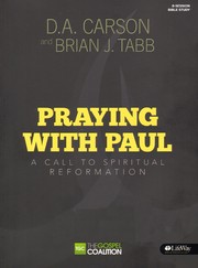 Cover of Praying with Paul by D. A. Carson