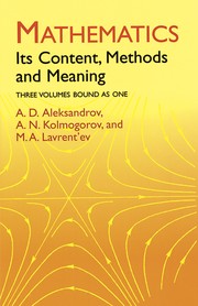 Cover of Mathematics by Andrei Nikolaevich Kolmogorov