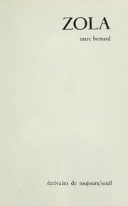 Front cover of Zola par lui-même by Émile Zola