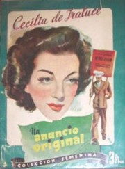 Front cover of Un anuncio original by Cecilia de Iraluce