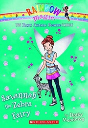 Front cover of Savannah the Zebra Fairy by Daisy Meadows