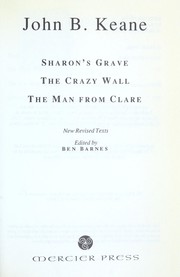 Cover of Sharon's grave by John B. Keane