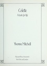 Cover of Colette by Yvonne Mitchell