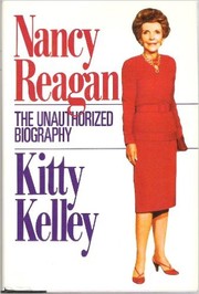 Cover of Nancy Reagan by Kitty Kelley