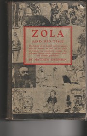 Front cover of Zola and his time; the history of his martial career in letters by Josephson, Matthew