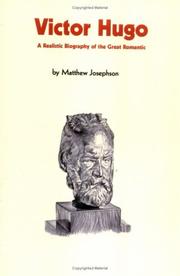 Cover of Victor Hugo by Josephson, Matthew
