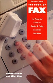 Front cover of The book of FAX by Daniel Fishman