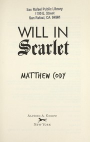 Cover of Will in scarlet by Matthew Cody
