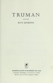 Cover of Truman by Roy Jenkins